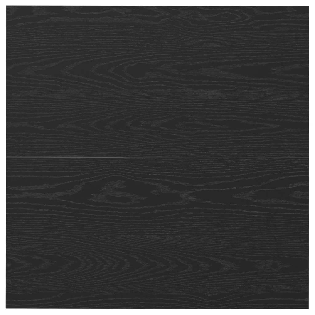 Sofabord Sort eg 80 x 80 x 40 cm Konstrueret træ