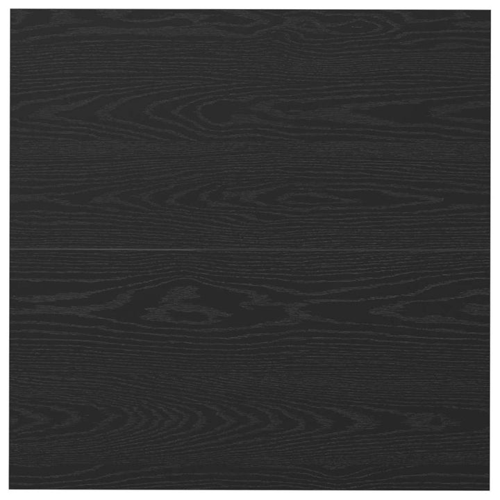 Sofabord Sort eg 80 x 80 x 40 cm Konstrueret træ