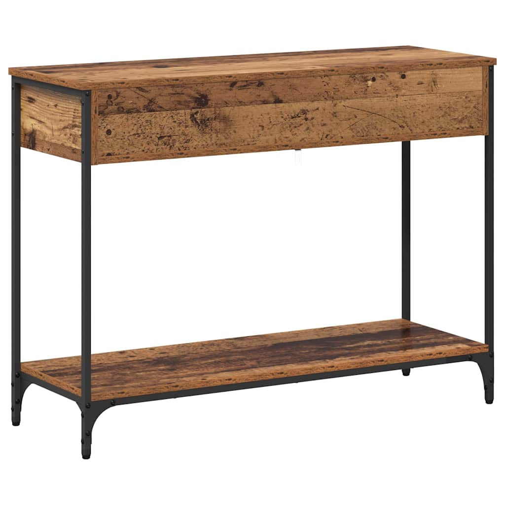 Konsolbord Andet Gammelt træ 100 x 34.5 x 75 cm Konstrueret træ