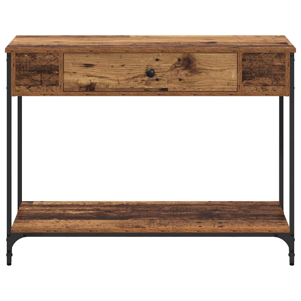 Konsolbord Andet Gammelt træ 100 x 34.5 x 75 cm Konstrueret træ