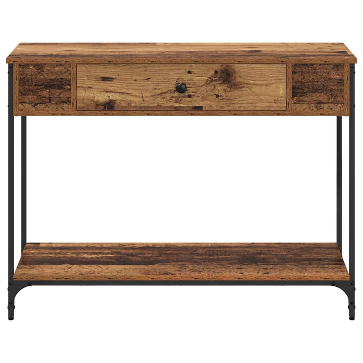 Konsolbord Andet Gammelt træ 100 x 34.5 x 75 cm Konstrueret træ