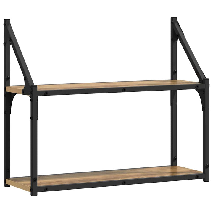 Væghylde Vægmonteret artisan eg 60 x 21 x 51 cm Konstrueret træ