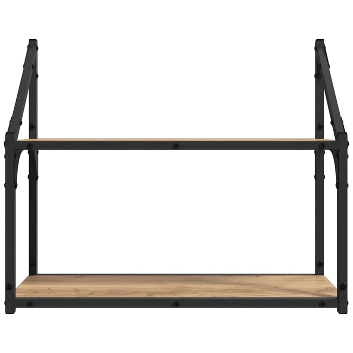 Væghylde Vægmonteret artisan eg 60 x 21 x 51 cm Konstrueret træ