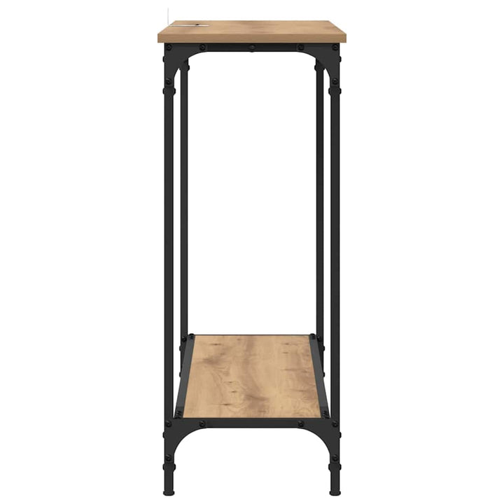 Konsolbord artisan eg 101 x 30.5 x 75 cm Konstrueret træ