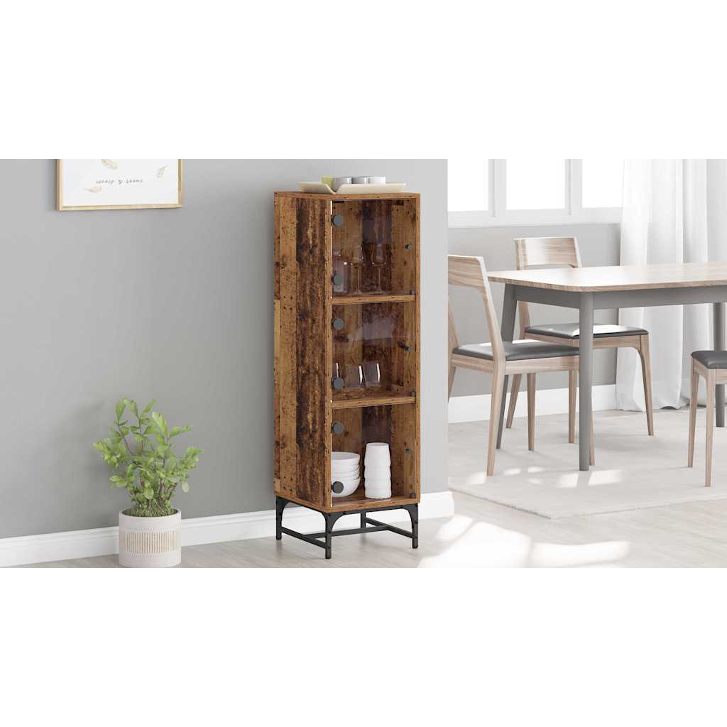 Sideboard Gammelt træ 35 x 37 x 117 cm