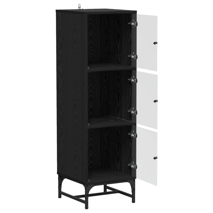 Sideboard Sort eg 35 x 37 x 117 cm