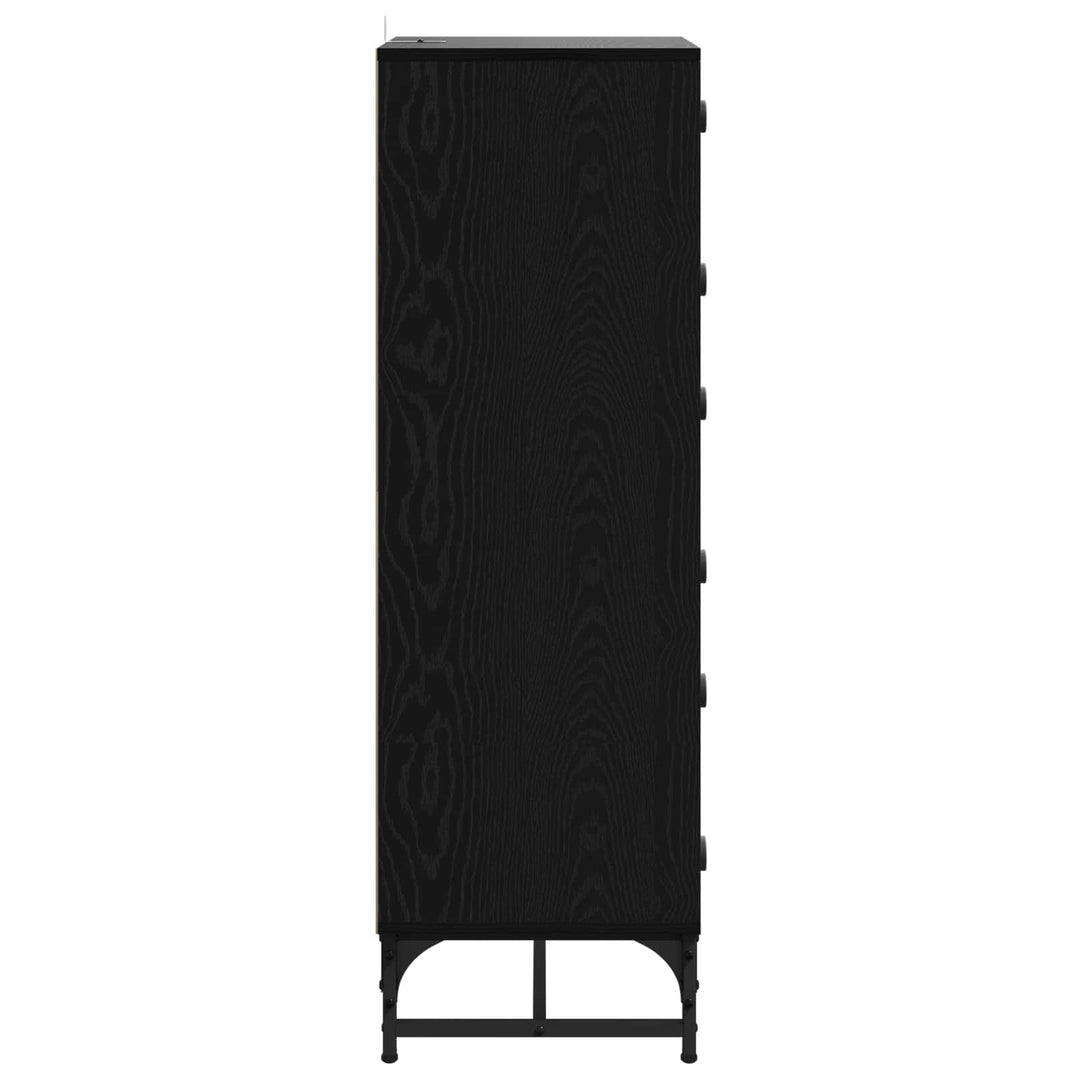 Sideboard Sort eg 35 x 37 x 117 cm