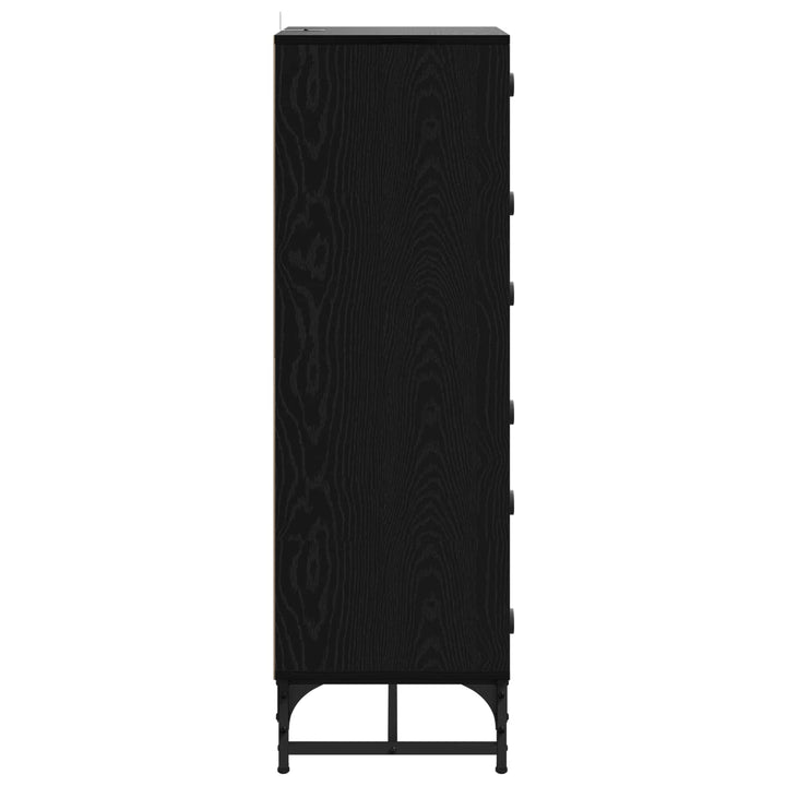 Sideboard Sort eg 35 x 37 x 117 cm
