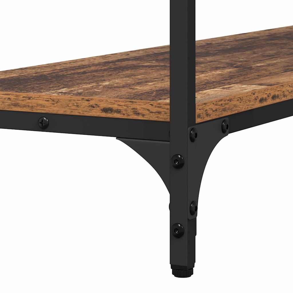 Konsolbord Gammelt træ 100 x 30 x 75 cm Konstrueret træ
