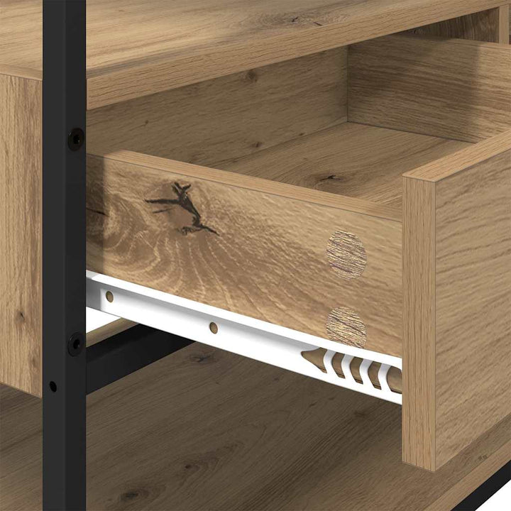 Garderobeskab artisan eg 89 x 39 x 184.5 cm Konstrueret træ