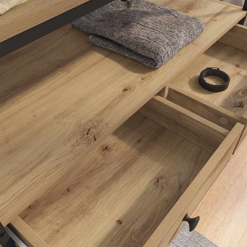 Garderobeskab artisan eg 89 x 39 x 184.5 cm Konstrueret træ