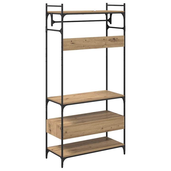Garderobeskab artisan eg 89 x 39 x 184.5 cm Konstrueret træ