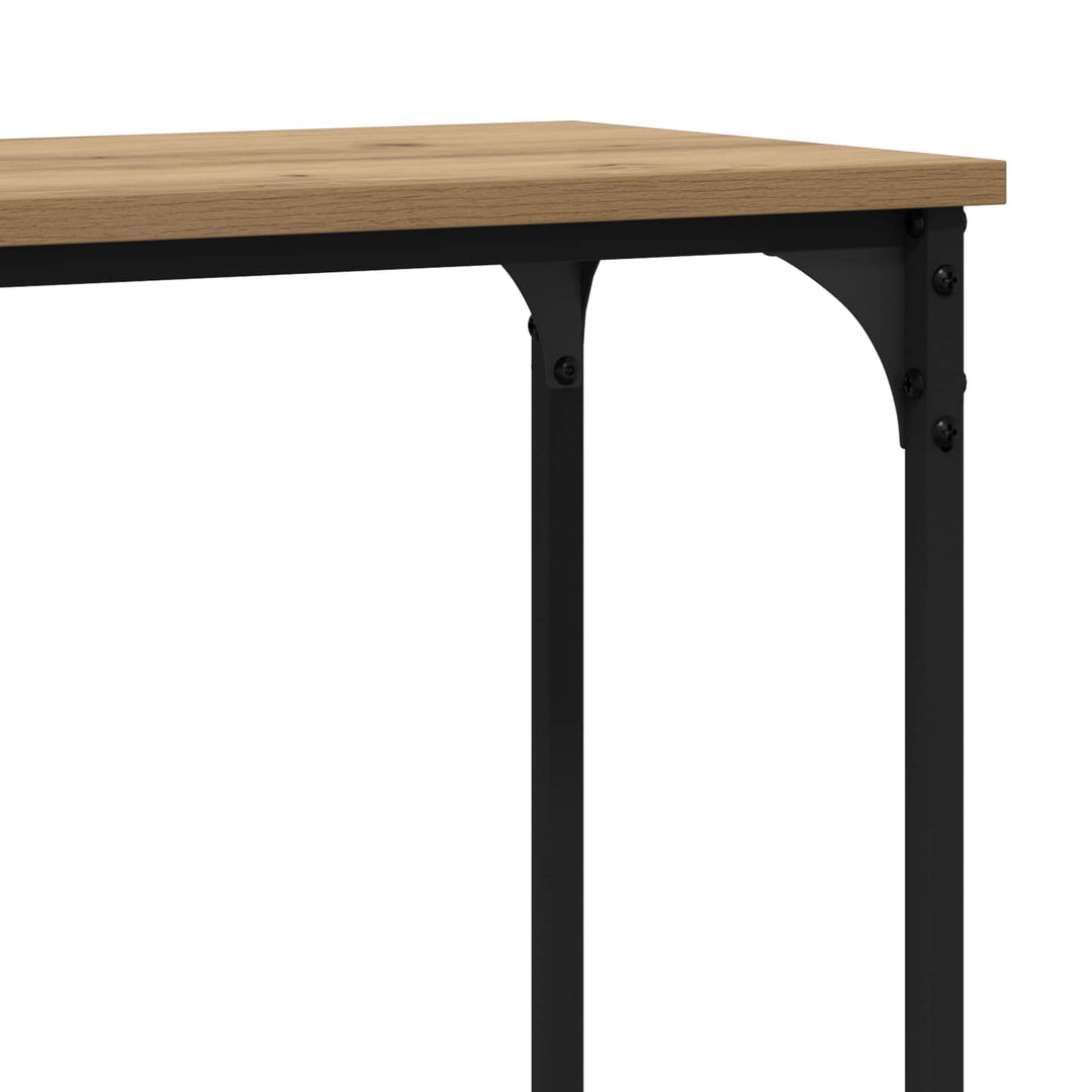 Konsolbord artisan eg 160 x 29 x 80 cm Konstrueret træ