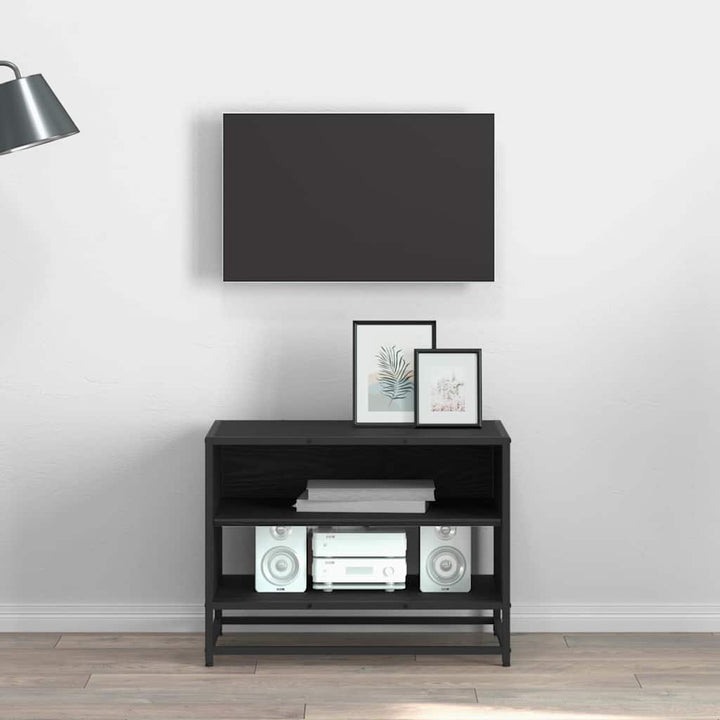 TV Enheder Sort eg 61 x 40 x 46 cm Konstrueret træ