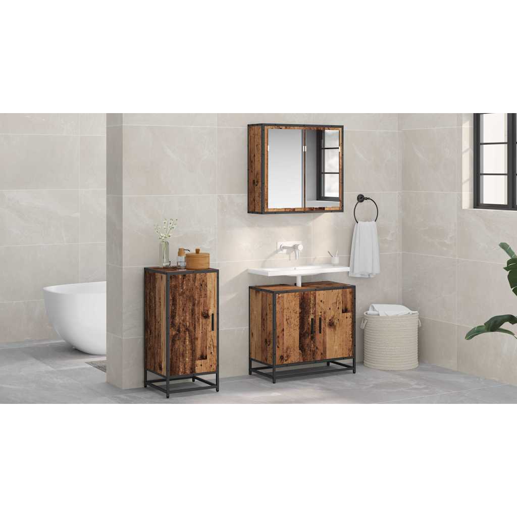Sideboard Gammelt træ 35,5 x 35 x 76 cm
