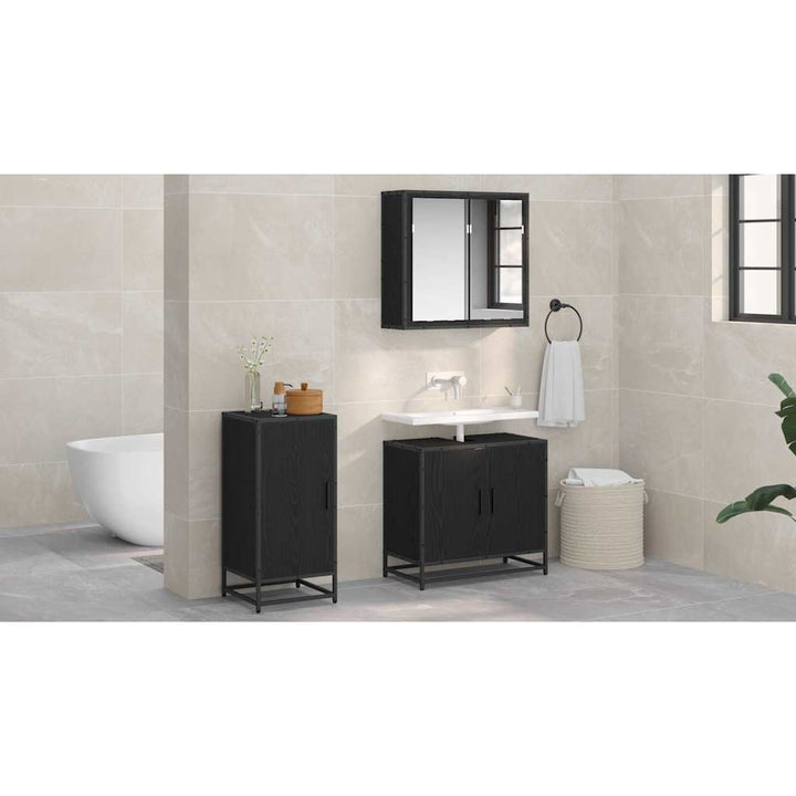 Sideboard Sort eg 35,5 x 35 x 76 cm