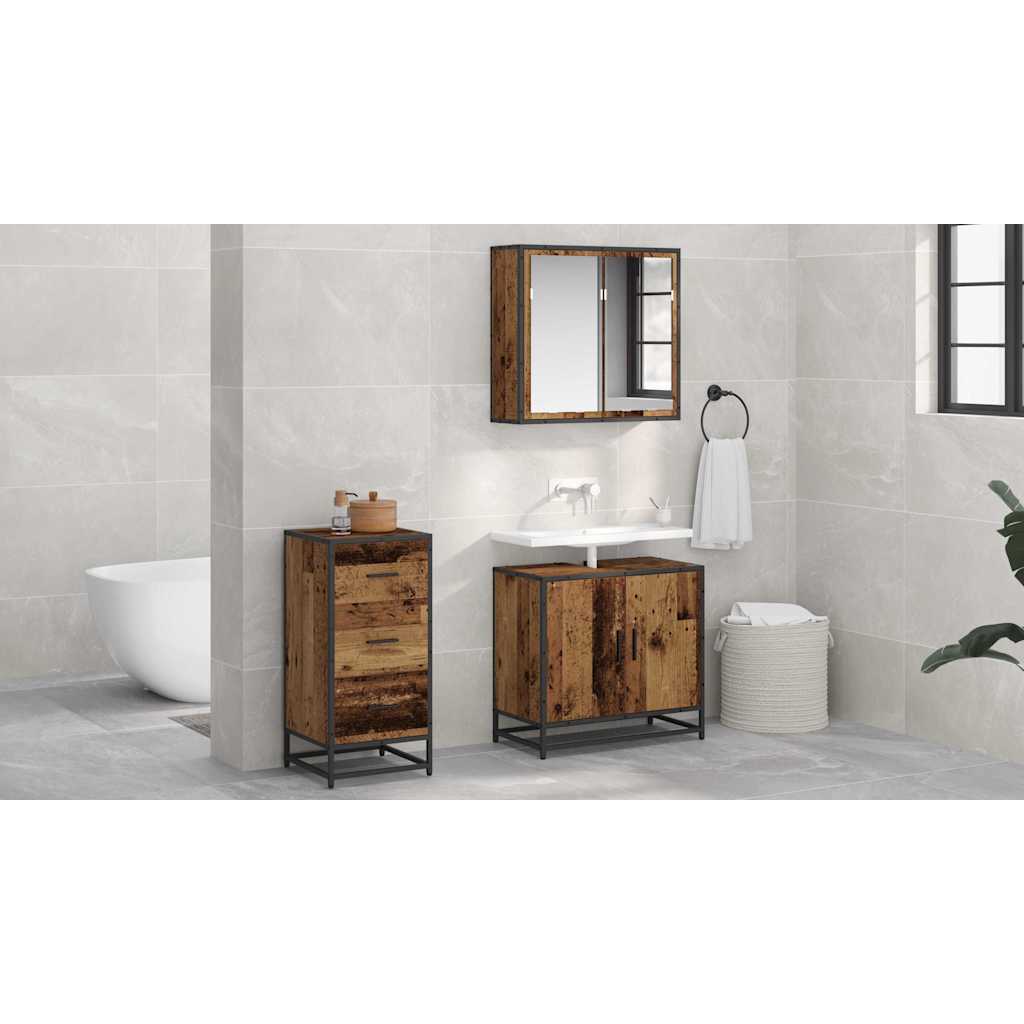 Sideboard Gammelt træ 35.5 x 35 x 76 cm