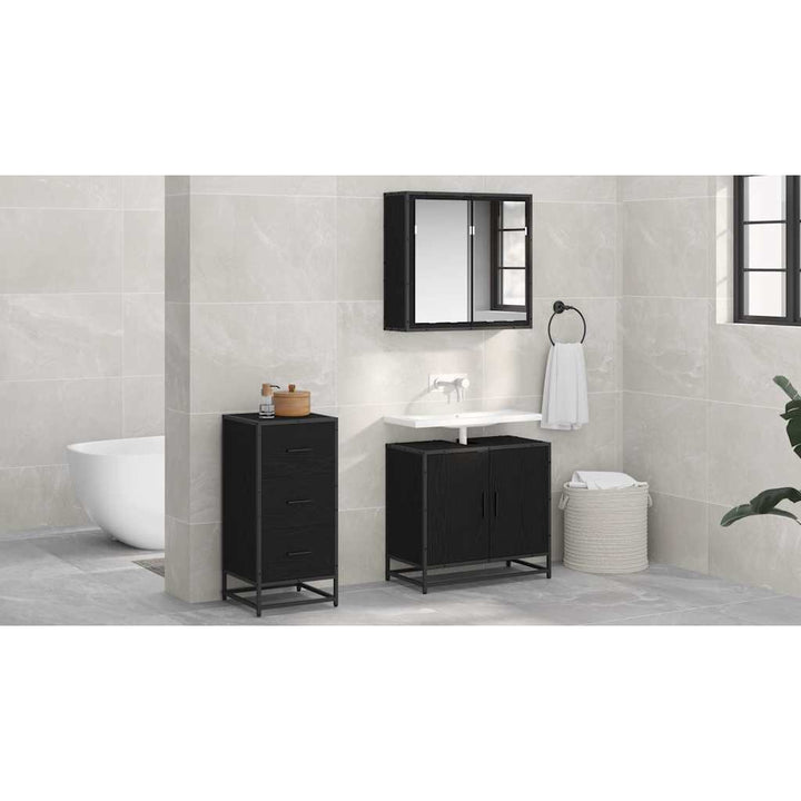 Sideboard Sort eg 35.5 x 35 x 76 cm