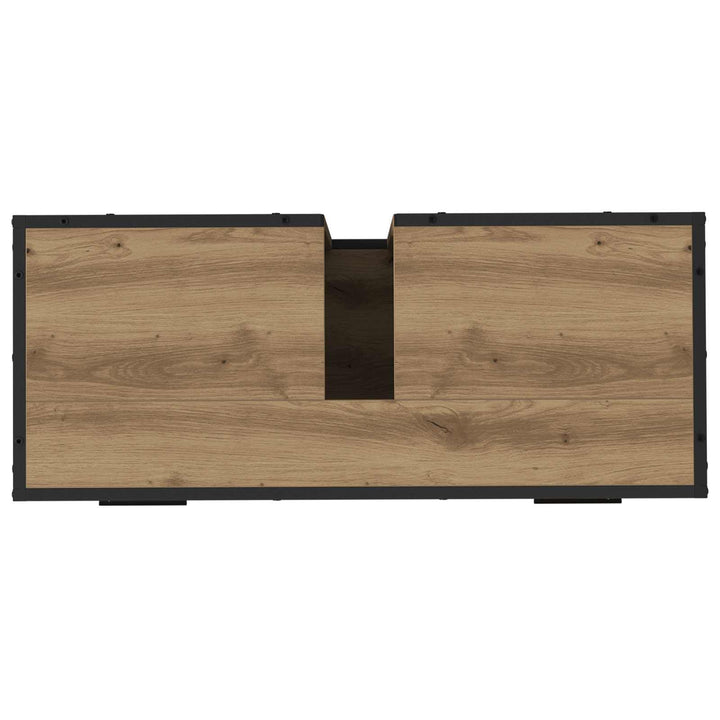 Badeværelsesskab Artisan Egetræ 80 x 33 x 60 cm Konstrueret træ