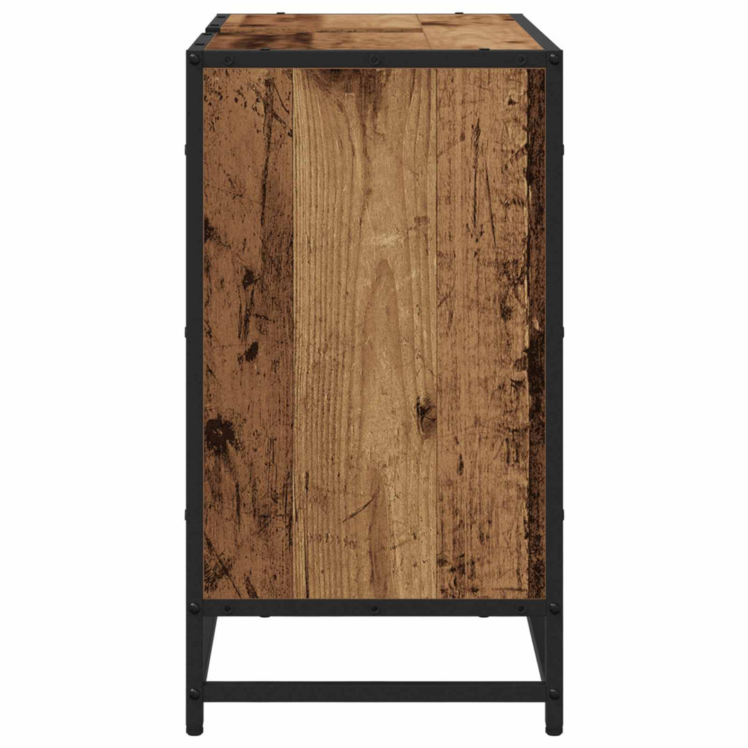 Badeværelsesskab Gammelt træ 65 x 33 x 60 cm Konstrueret træ