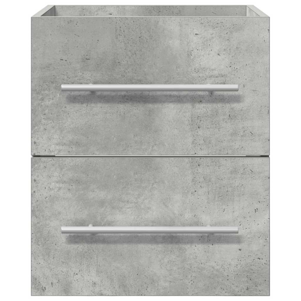 Vaskeskab Beton Grå 38,5 x 41 x 48 cm Konstrueret træ