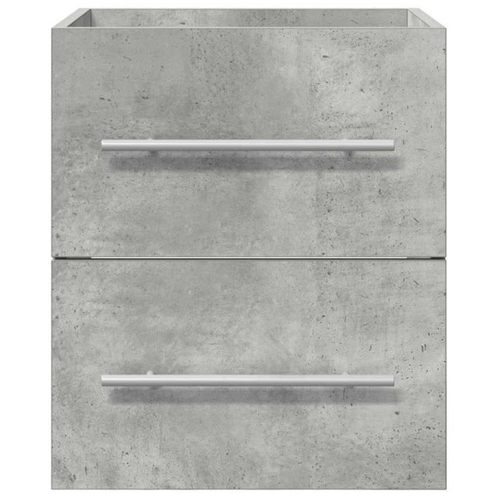Vaskeskab Beton Grå 38,5 x 41 x 48 cm Konstrueret træ