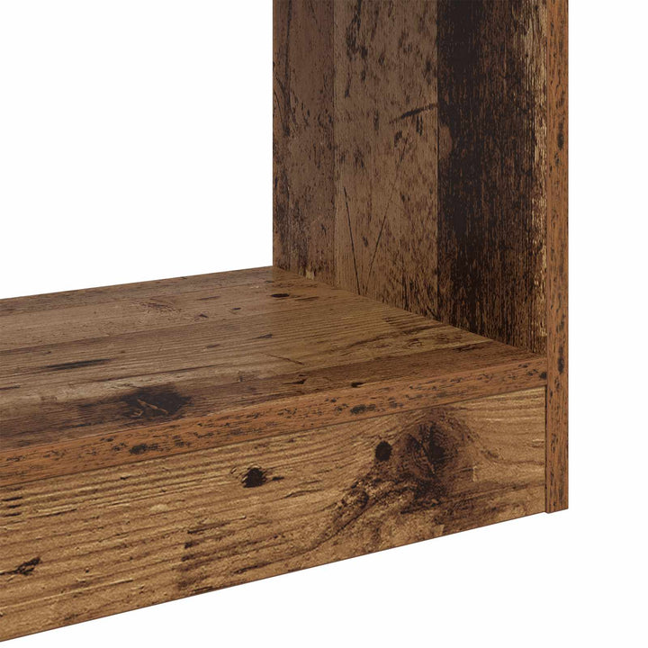 Bogskab Gammelt træ 40 x 30 x 103 cm Konstrueret træ