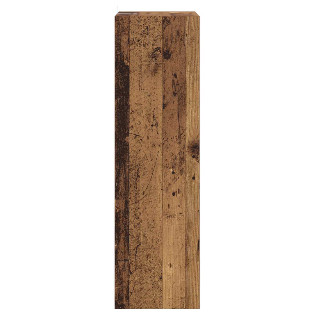 Bogskab Gammelt træ 40 x 30 x 103 cm Konstrueret træ