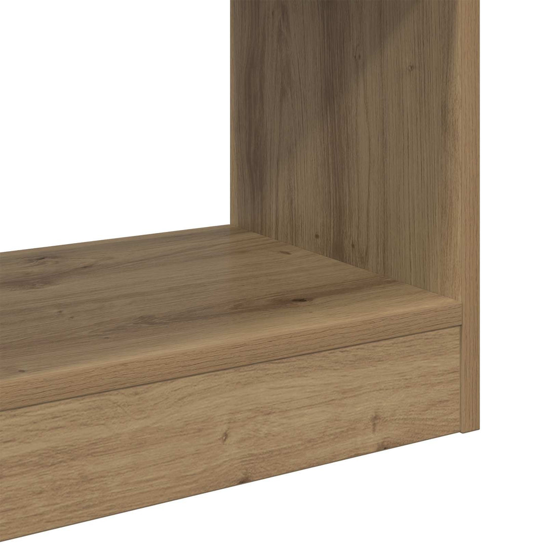 Bogskab artisan eg 37 x 30 x 103 cm Konstrueret træ