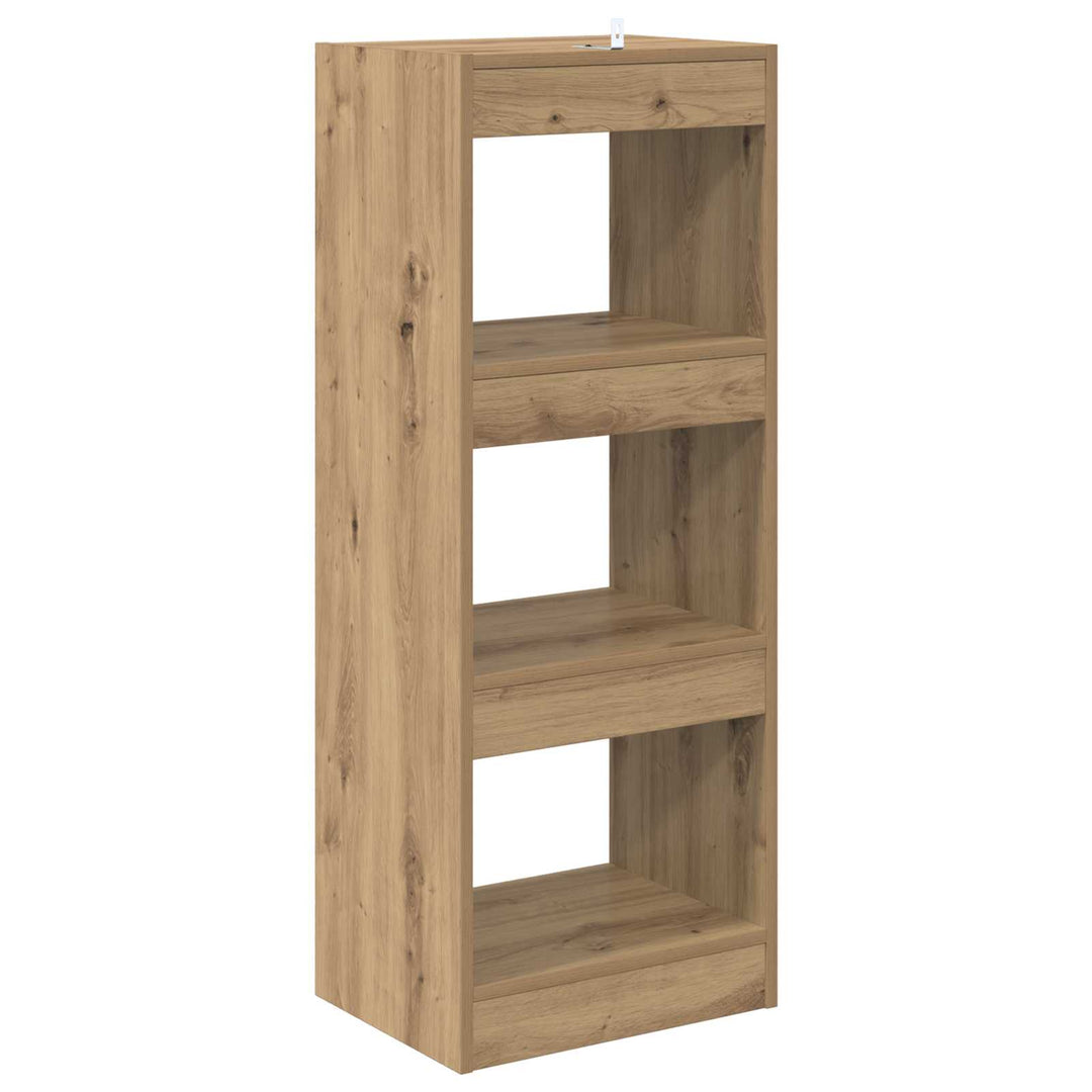 Bogskab artisan eg 37 x 30 x 103 cm Konstrueret træ