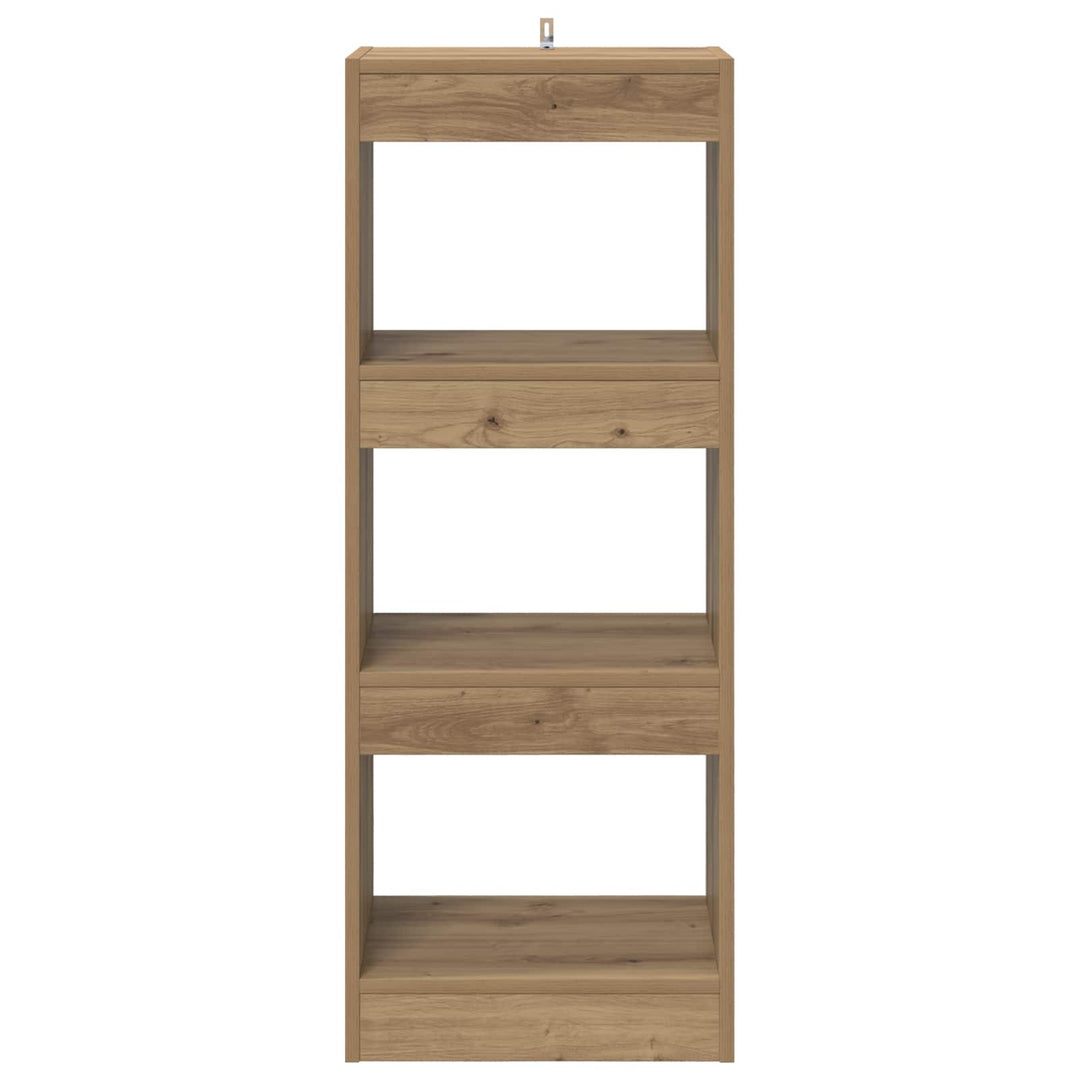 Bogskab artisan eg 37 x 30 x 103 cm Konstrueret træ