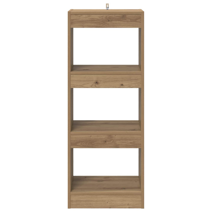 Bogskab artisan eg 37 x 30 x 103 cm Konstrueret træ