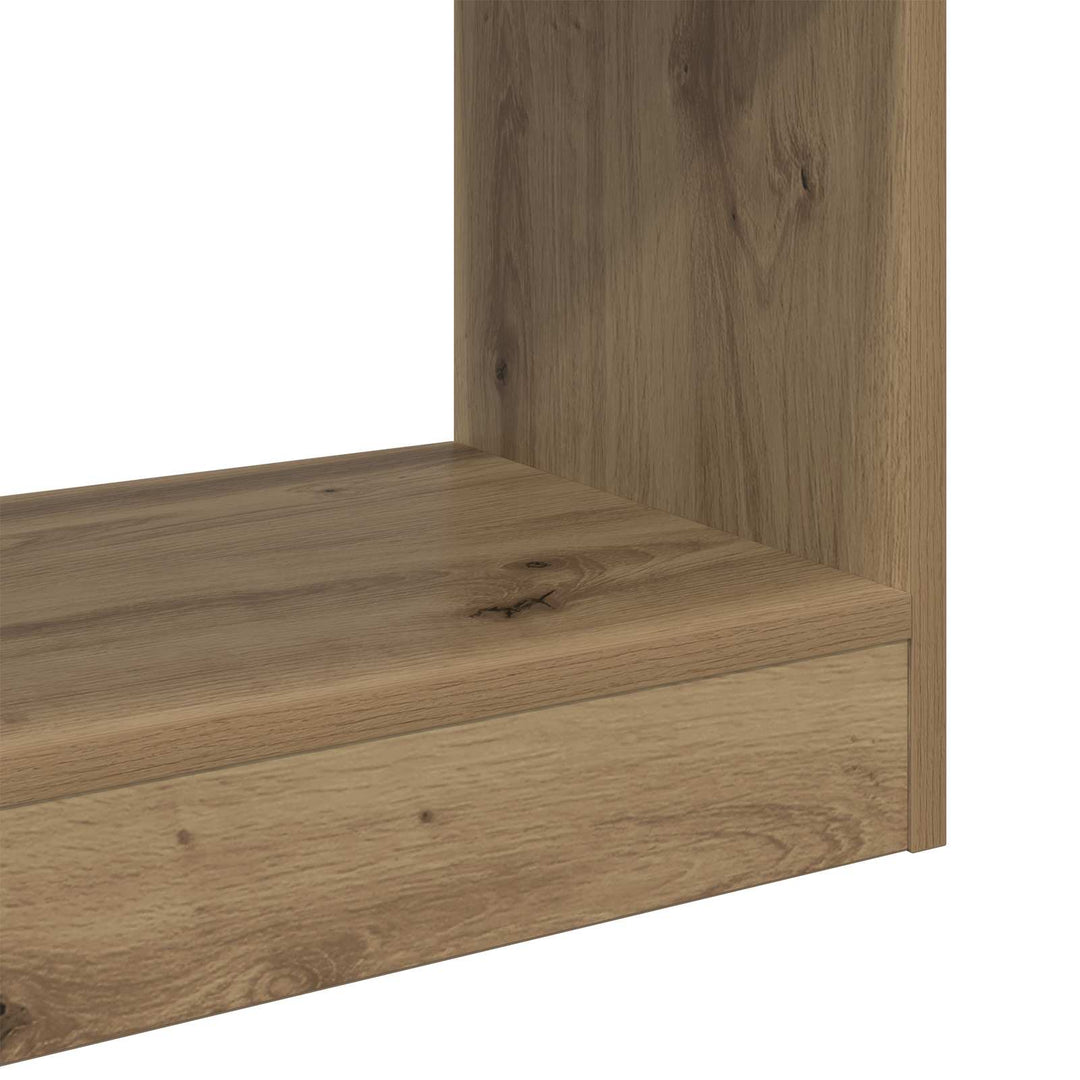 Bogskab artisan eg 60 x 30 x 166 cm Konstrueret træ