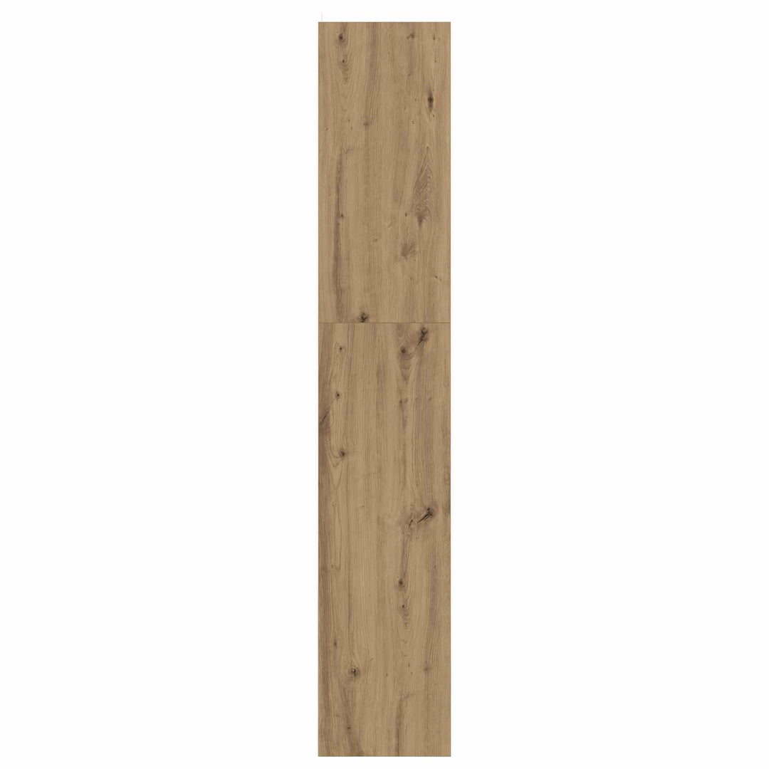 Bogskab 5 niveauer 60 x 30 x 166 cm Konstrueret træ artisan eg