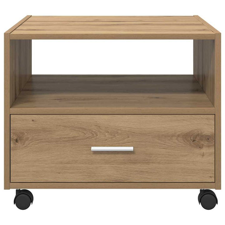 Sofabord Artisan Egetræ 55 x 55 x 45cm Konstrueret træ