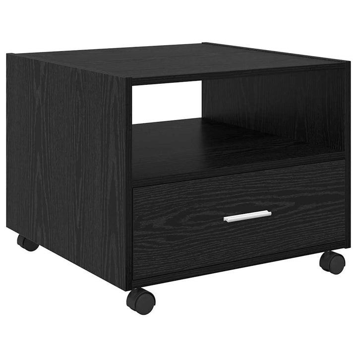Sofabord Sort eg 55 x 55 x 45cm Konstrueret træ