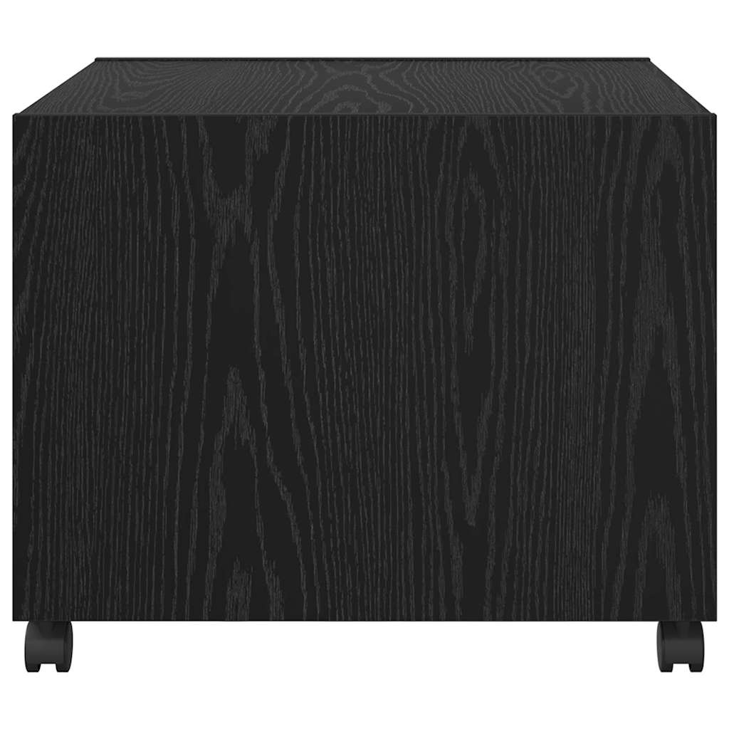 Sofabord Sort eg 55 x 55 x 45cm Konstrueret træ