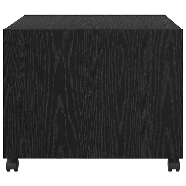Sofabord Sort eg 55 x 55 x 45cm Konstrueret træ