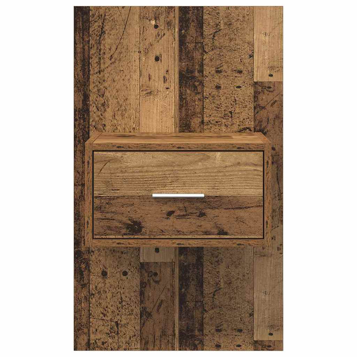 Natskab 2 pcs Gammelt træ 50 x 32,5 x 80 cm Konstrueret træ