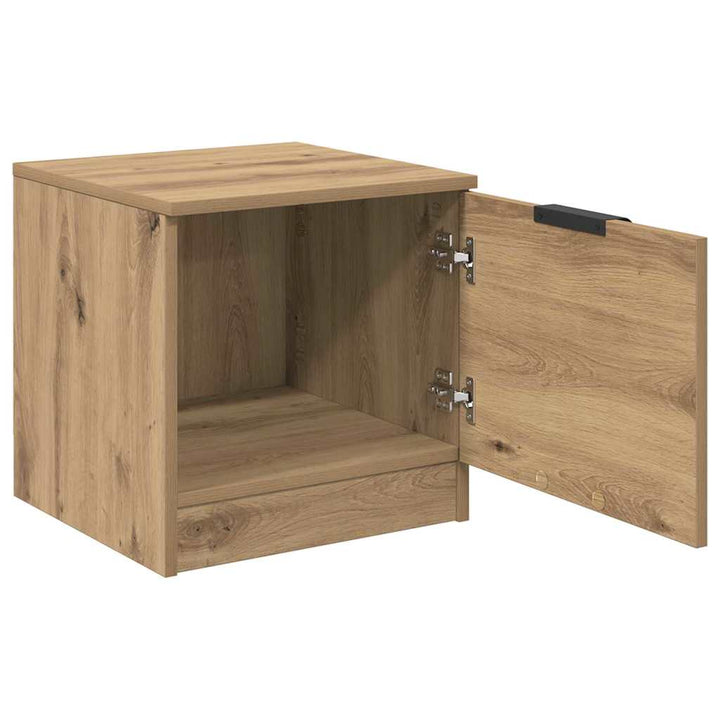 Sengeskab 2 pcs Artisan Egetræ 40 x 39 x 40 cm Konstrueret træ