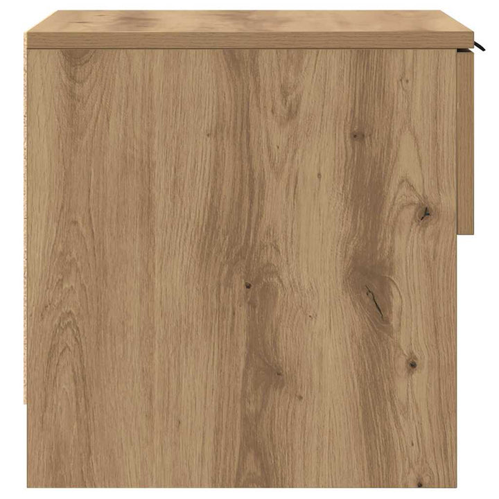 Sengeskab 2 pcs Artisan Egetræ 40 x 39 x 40 cm Konstrueret træ