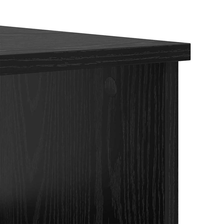 Sofabord med skuffe Sort eg 102 x 50 x 36cm Konstrueret træ