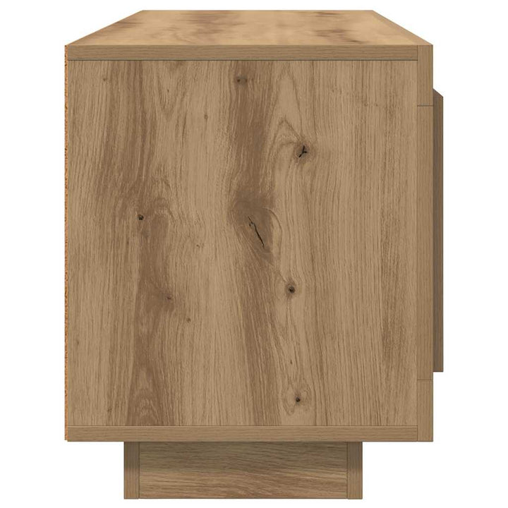 TV-skab 102 x 35 x 45 cm Artisan Egetræ Konstrueret træ