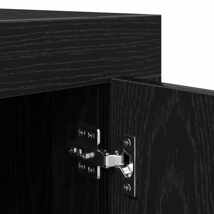 TV-skab Sort eg 102 x 35 x 45 cm Konstrueret træ