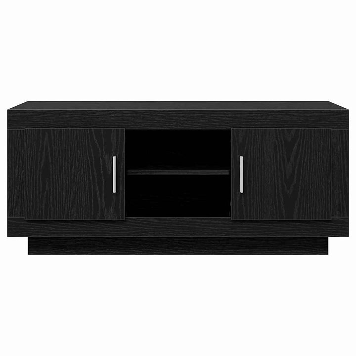 TV-skab Sort eg 102 x 35 x 45 cm Konstrueret træ