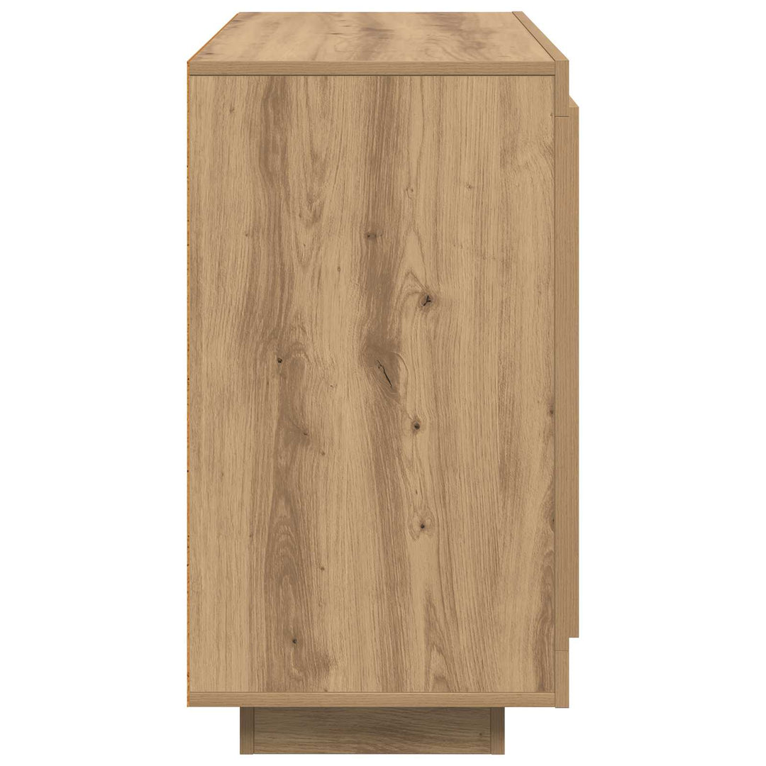 Sideboard Artisan Egetræ 80 x 40 x 75 cm Konstrueret træ
