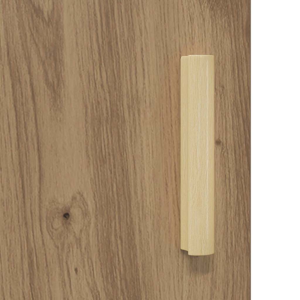 Sideboard Artisan Egetræ 70 x 34 x 90 cm Konstrueret træ