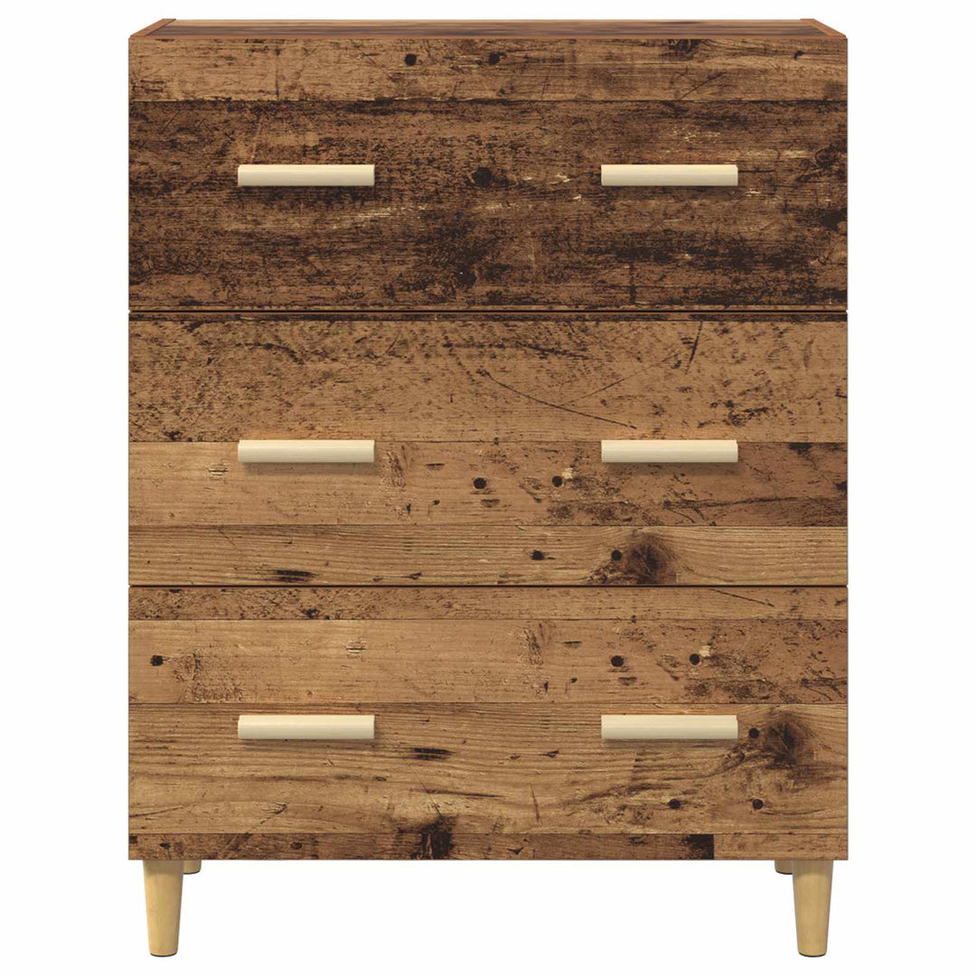 Sideboard Gammelt træ 69,5 x 34 x 90 cm Konstrueret træ