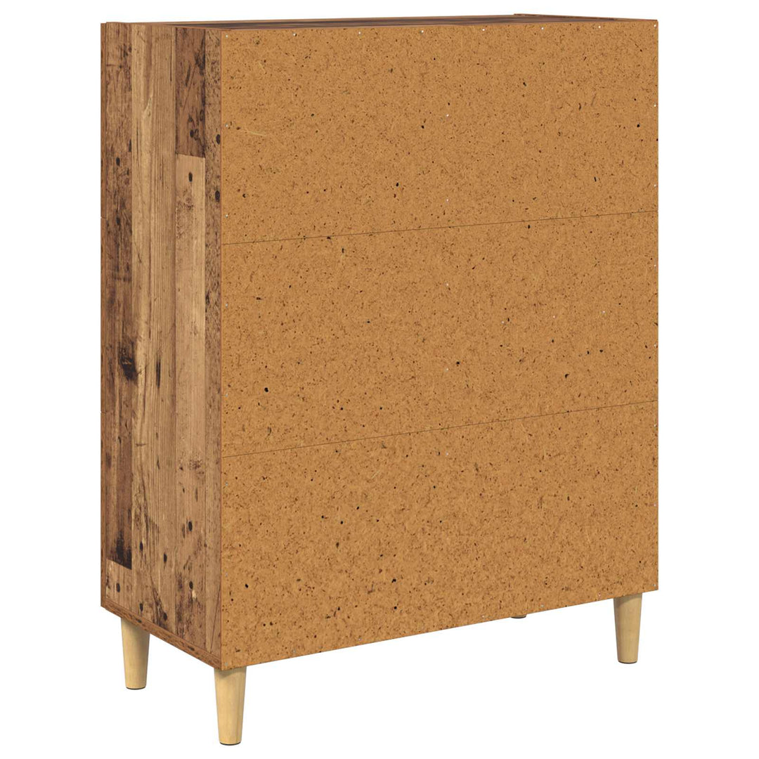 Sideboard Gammelt træ 34 x 69,5 x 90 cm Konstrueret træ