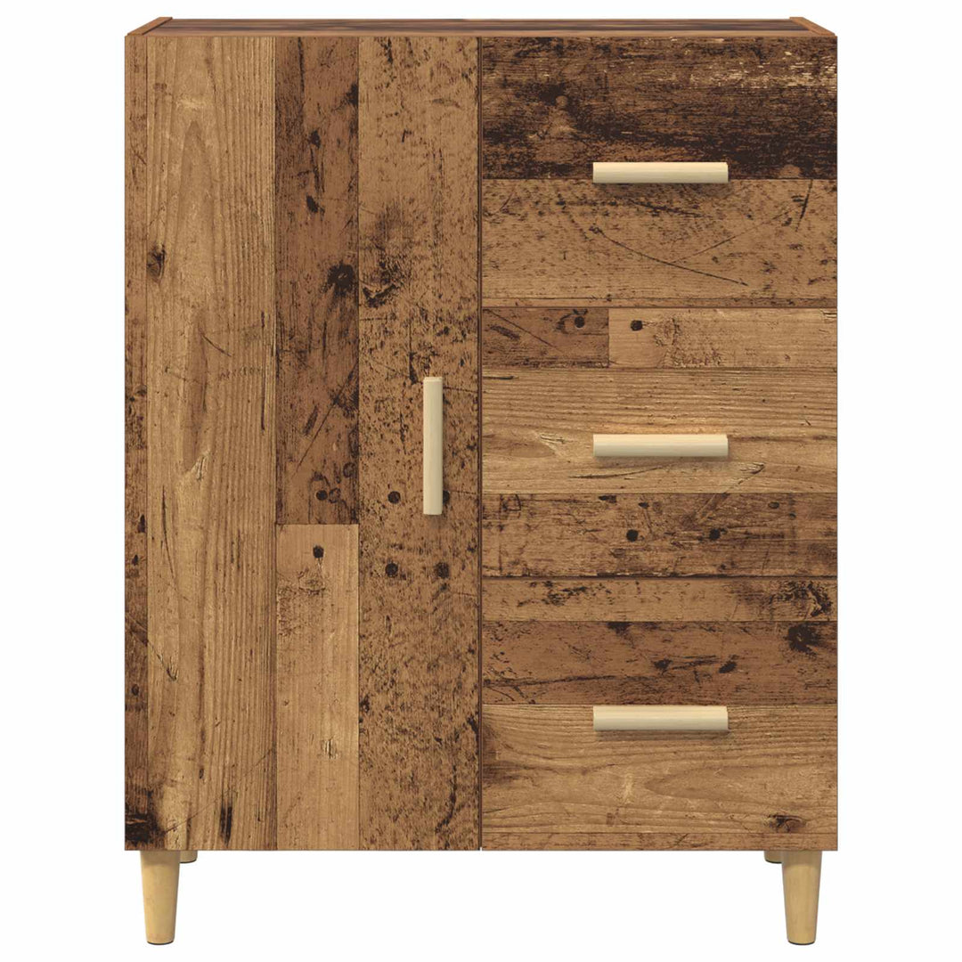 Sideboard Gammelt træ 34 x 69,5 x 90 cm Konstrueret træ